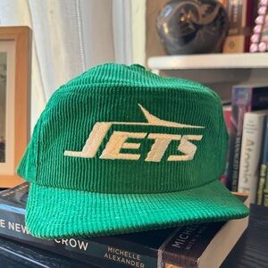 Vintage Jets Corduroy hat BRAND NEW never worn